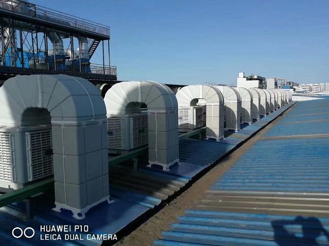明電舍(鄭州)電氣工程有限公司車(chē)間降溫案例